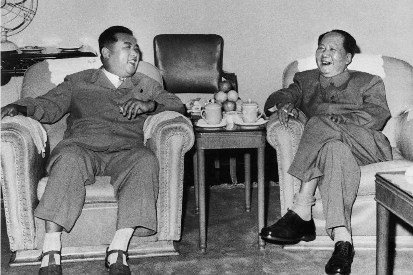 kim with mao